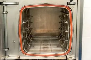 A convection oven