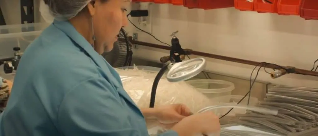 inspection of medical tubes