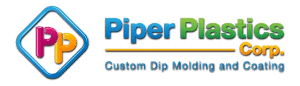 piper plastics logo - custom dip molding and coating